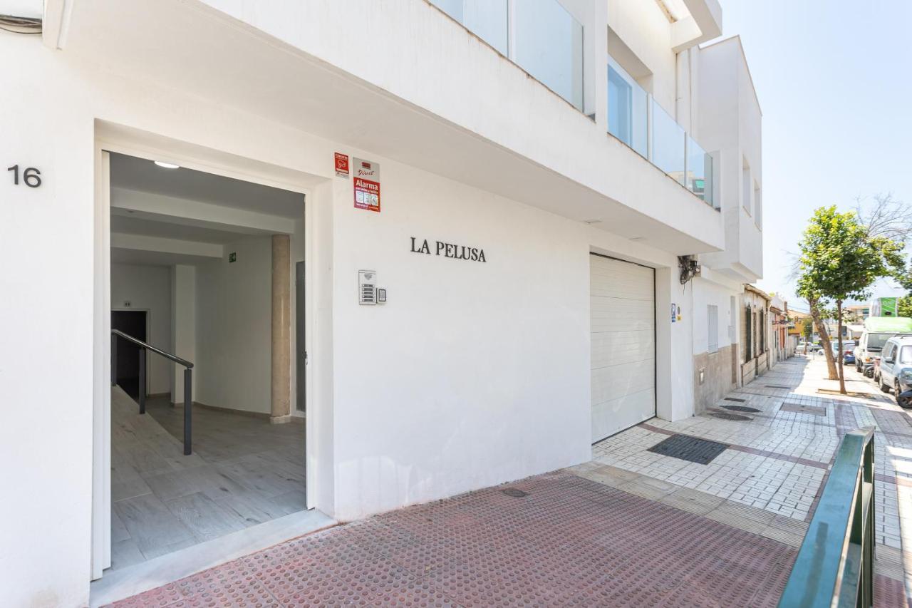 Apartamentos La Pelusa Málaga Dış mekan fotoğraf